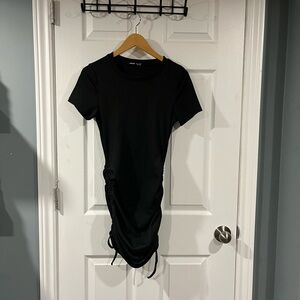 SHEIN Black Ribbed Knit Top